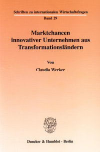 Cover Marktchancen innovativer Unternehmen aus Transformationsländern