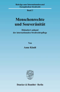 Cover Menschenrechte und Souveränität