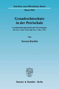 Cover Grundrechtsschutz in der Petrischale