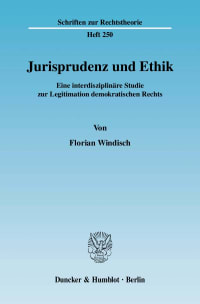 Cover Jurisprudenz und Ethik