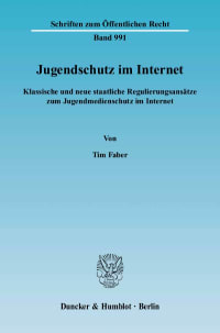 Cover Jugendschutz im Internet