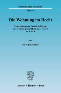 Cover Die Wohnung im Recht