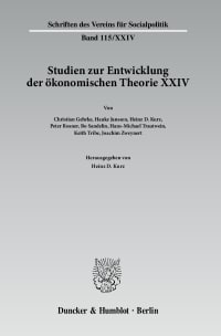 Cover Wechselseitige Einflüsse zwischen dem deutschen wirtschaftswissenschaftlichen Denken und dem anderer europäischer Sprachräume