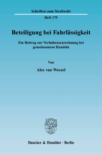 Cover Beteiligung bei Fahrlässigkeit