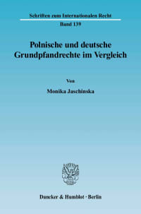 Cover Polnische und deutsche Grundpfandrechte im Vergleich