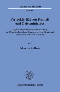 Cover Perspektivität von Freiheit und Determinismus