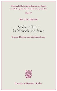 Cover Stoische Ruhe in Mensch und Staat