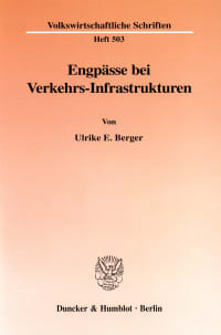 Cover Engpässe bei Verkehrs-Infrastrukturen