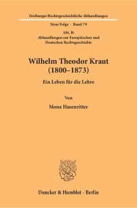 Cover Wilhelm Theodor Kraut (1800–1873)