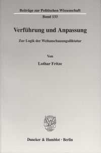 Cover Verführung und Anpassung