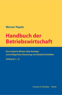 Cover Handbuch der Betriebswirtschaft