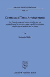 Cover Contractual Trust Arrangements