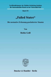 Cover »Failed States«