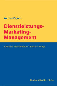 Cover Dienstleistungs-Marketing-Management