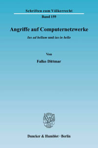 Cover Angriffe auf Computernetzwerke