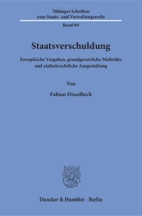 Cover Staatsverschuldung