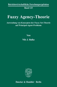 Cover Fuzzy Agency-Theorie