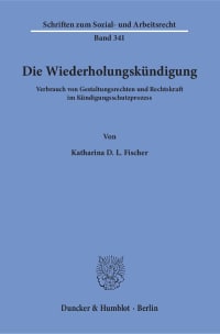 Cover Die Wiederholungskündigung