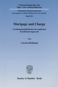 Cover Mortgage und Charge