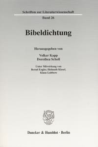 Cover Bibeldichtung