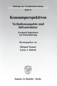 Cover Konsumperspektiven