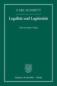 Cover Legalität und Legitimität