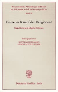 Cover Ein neuer Kampf der Religionen?