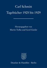 Cover Tagebücher 1925 bis 1929