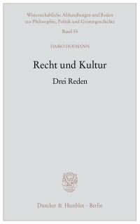 Cover Recht und Kultur