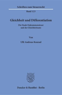 Cover Gleichheit und Differentiation