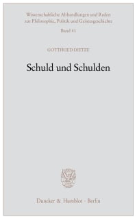 Cover Schuld und Schulden