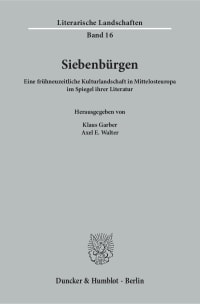 Cover Siebenbürgen