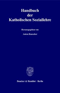 Cover Handbuch der Katholischen Soziallehre