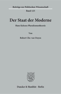 Cover Der Staat der Moderne