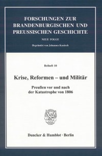 Cover Krise, Reformen - und Militär