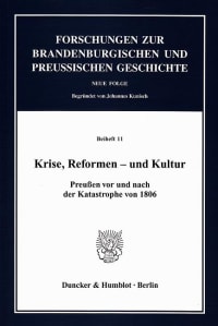 Cover Krise, Reformen – und Kultur