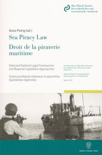 Cover Sea Piracy Law / Droit de la piraterie maritime