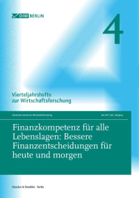 Cover Finanzkompetenz für alle Lebenslagen: Bessere Finanzentscheidungen für heute und morgen