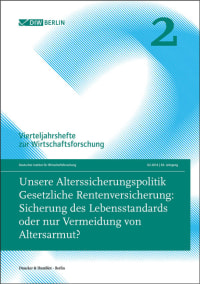 Cover Unsere Alterssicherungspolitik