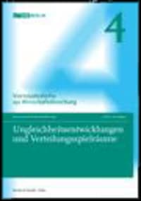 Cover Ungleichheitsentwicklungen und Verteilungsspielräume