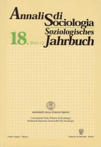 Cover Annali di Sociologia / Soziologisches Jahrbuch