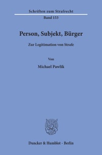 Cover Person, Subjekt, Bürger