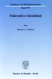 Cover Föderative Gleichheit