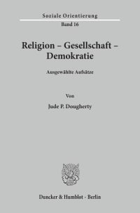 Cover Religion - Gesellschaft - Demokratie