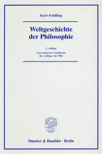 Cover Weltgeschichte der Philosophie