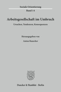 Cover Arbeitsgesellschaft im Umbruch