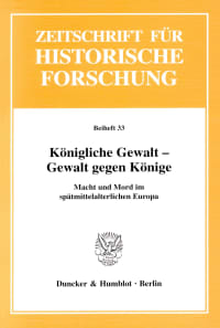 Cover Königliche Gewalt - Gewalt gegen Könige