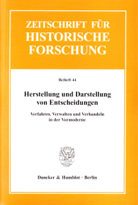 Cover Herstellung und Darstellung von Entscheidungen