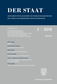 Cover Der Staat (STAAT)