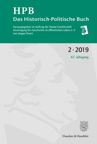 Cover Das Historisch-Politische Buch (HPB)
